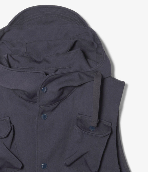 エンジニアードガーメンツ 　フーテッドベスト 　プリマロフト　ネイビー　 M 2023f/w:engineered garments | NIAGARA HOUSE