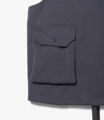Field Vest - Heavy Wool  Elastique