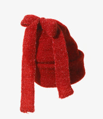 Watch Cap With Bow