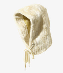 Fur Hoody Scarf - Eco Fur