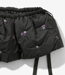Padded Variation Apron - Original Floral Pattern Embroidery
