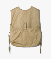 Newsboy Vest - Coated Nyco Twill