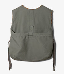Newsboy Vest - Cotton Double Cloth