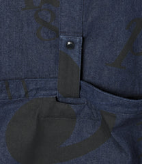 Newsboy Vest - Music Note 12oz Denim