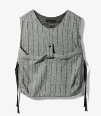 Newsboy Vest - Wool Striped HB