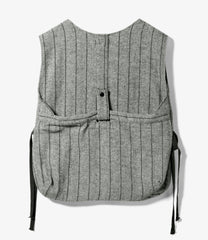 Newsboy Vest - Wool Striped HB