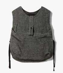 Newsboy Vest - Wool Shaggy Twill
