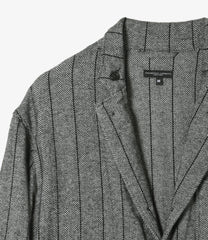 Loiter Jacket - Wool Striped HB