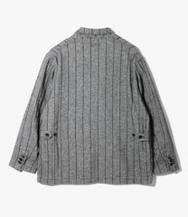 Loiter Jacket - Wool Striped HB