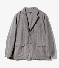 Loiter Jacket - Wool Striped HB