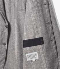 Loiter Jacket - Wool Striped HB