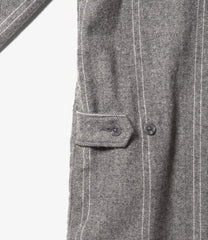Loiter Jacket - Wool Striped HB