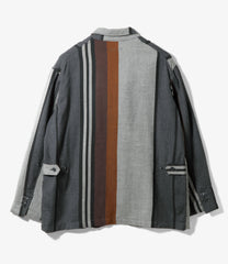 Loiter Jacket - Wide Stripe Worsted Wool