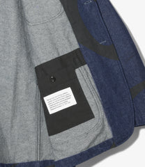 Bedford Jacket - Music Note Denim