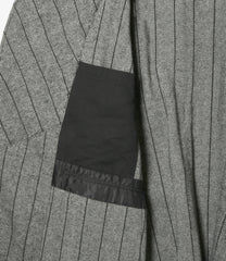 Smoking Jacket -  Wool Striped HB