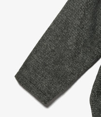 Smoking Jacket - Wool Shaggy Twill