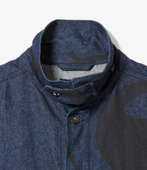 Type 5 Jean Jacket - Music Note Print 12oz Denim