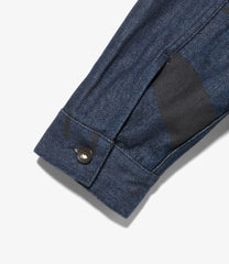Type 5 Jean Jacket - Music Note Print 12oz Denim