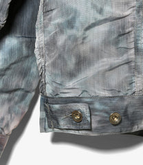 Type 5 Jean Jacket - Polyester Smoke Print