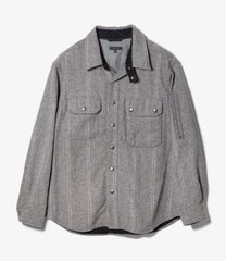 CPO Shirt Jacket - Wool Striped HB