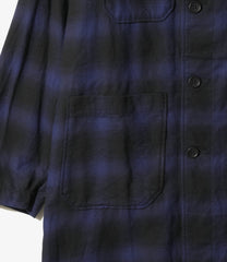 Dayton Long Shirt - Shadow Plaid Flannel