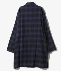 Dayton Long Shirt - Shadow Plaid Flannel
