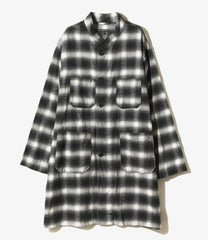 Dayton Long Shirt - Shadow Plaid Flannel