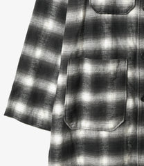 Dayton Long Shirt - Shadow Plaid Flannel