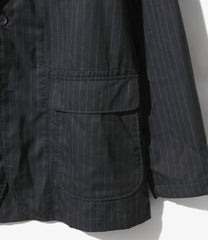 Loiter Jacket - Chalk Stripe Worsted Wool