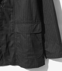 Loiter Jacket - Chalk Stripe Worsted Wool