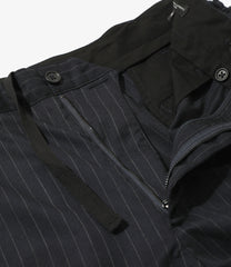 Officer Pant - Chalk Stripe Worsted Wool