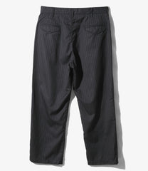Officer Pant - Chalk Stripe Worsted Wool