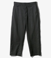 Officer Pant - Chalk Stripe Worsted Wool