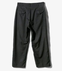 Officer Pant - Chalk Stripe Worsted Wool