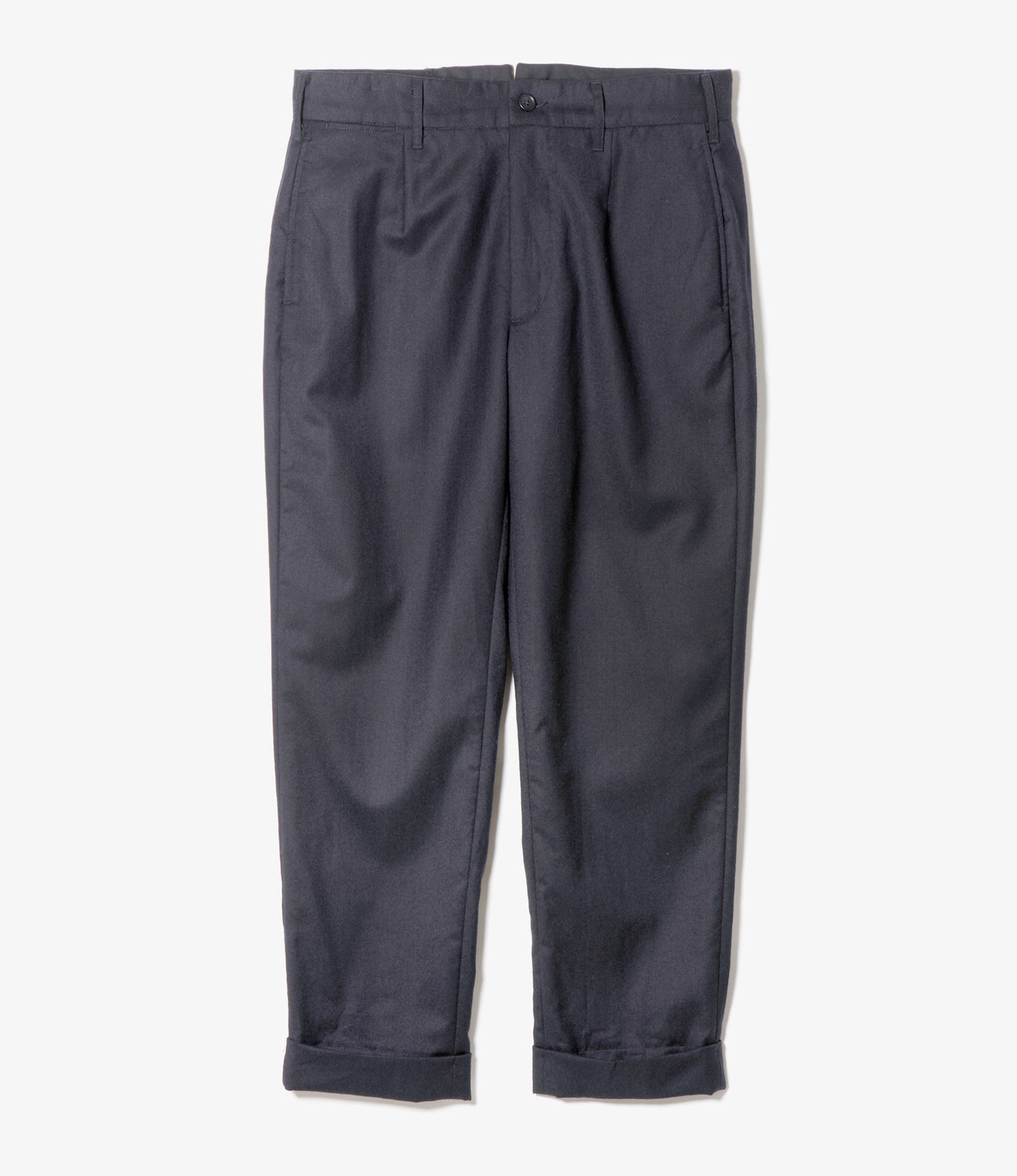 thethreerobbers ウールパンツ Fibrillated Trousers - green - Mame Kurogouchi