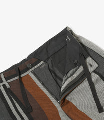 Andover Pant - Multi Wide Stripe Worsted Wool