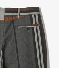 Andover Pant - Multi Wide Stripe Worsted Wool