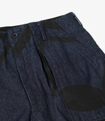 Fatigue Pant - Music Note 12oz Denim