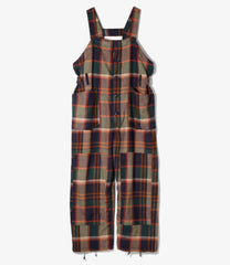 Overalls - Heavy Wool Plaid