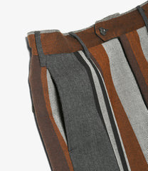 Carlyle Pant - Wide Stripe Worsted Wool
