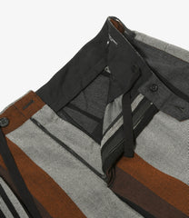 Carlyle Pant - Wide Stripe Worsted Wool
