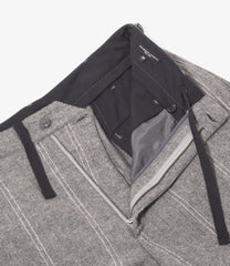 Officer Pant - Wool Striped HB