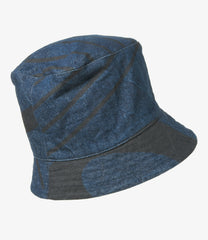 Bucket Hat - Music Note 12oz Denim