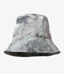 Bucket Hat - Polyester Smoke Print