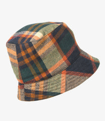 Bucket Hat - Heavy Wool Plaid