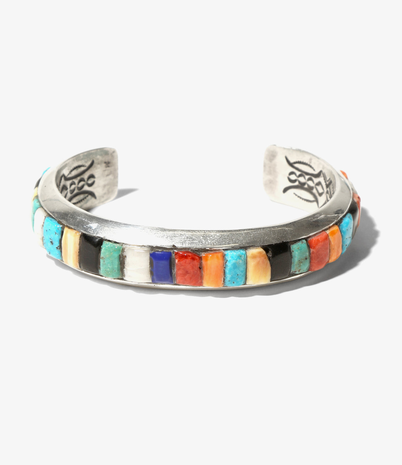 レイアダカイ　インレイ　バングル　ray adakai ネイティブ Indian Jewelry（インディアンジュエリー） ナバホ レイアダカイ