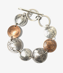 Coin Link Bracelet - Multi