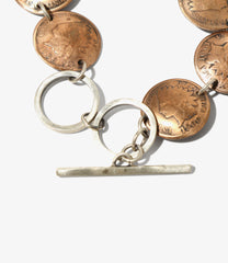Coin Link Bracelet - Penny