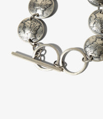 Coin Link Bracelet - Dime