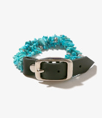 Turquoise Leather Bracelet